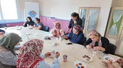 Mersinli kadınlar için sevgi sanatı atölyesi kuruldu
