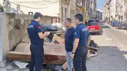 Edremit'te kaçak moloz ve atık bırakanlara zabıta takipte
