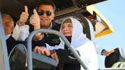 Sarıbalta köyünün yol çilesi bitiyor