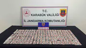 Karabük'te uyuşturucu operasyonu Binlerce hap yakalandı
