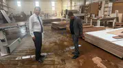 Malatya Organize Sanayi Bölgesi’nde fırtına hasarı