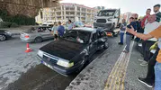 Samsun Canik’te kavşak kazası Bir sürücü hastaneye kaldırıldı