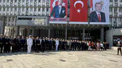 Zonguldak'ta 95 yıllık gurur Atatürk denizden gelen bayrakla anıldı