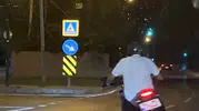 Bursa trafiğinde tehlikeli şov kameraya yansıdı