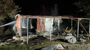 Samsun Kavak’ta bağ evi yangını kül etti