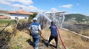 Yozgat Sorgun’da iki dönümlük arazi küle döndü