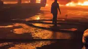 Antalya'da alevler denize indi Balıkçı barınağında 20'den fazla tekne küle döndü