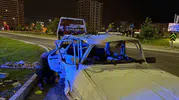 Kayseri'de kavşakta çarpıştılar, 4 kişi hastanelik oldu