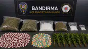 Bandırma'da 8 ayda 21 kiloyu aşkın uyuşturucu yakalandı