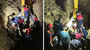 Kuyu faciası: Toprak altında kalan baba ve oğul için seferberlik