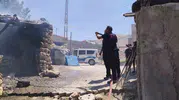 Siirt Kurtalan’da tandır ateşi az kalsın mahalleyi yakıyordu