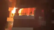 Aksaray’da yüksek katlı apartmanda korkutan yangın