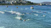 Bodrum'da sağlık için denize girenlerin sayısı her yıl artıyor İkinci 'Sağlığa Kulaç At' buluşması tamamlandı