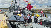 Tekirdağ limanında 30 Ağustos gururu: TCG Enez kapılarını halka açtı