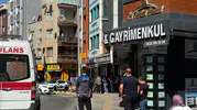 Yufkacının önünde eşini vurdu, iş yerinde kendini rehin aldı