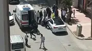 Elazığ’da bir kadın caddede otomobilin çarpması sonucu hastanelik oldu