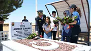 Şehit polis Ahmet Şahan memleketinde dualarla anıldı