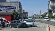 Malatya Caddesi'nde şiddetli çarpışma: Trafik kazasında bir kişi hastanelik oldu