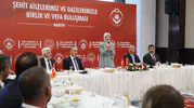 Mardin'de şehit aileleri ve gazilerle buluşan Bakan Göktaş Bu ülke, biz beraber oldukça daha da güçlü olacak