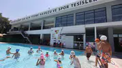 Muğlalı köy çocukları havuzla tanıştı