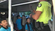 Muğla yollarında evlatlarımıza tam koruma kalkanı: Servis araçlarına sıkı takip