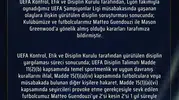 Fenerbahçe'de UEFA şoku: Yıldız isimlere ağır yaptırımlar ve kulübe para cezası