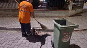 Efeler'de gece mesaisi: Sokaklar sabaha tertemiz uyanıyor