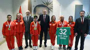 Özel sporcuların Ankara buluşması: Cumhurbaşkanı Erdoğan'dan anlamlı kabul