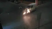 Tarsus'ta kavşak dehşeti: Güvenlik kamerası o anları saniye saniye kaydetti