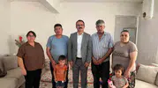 Sultanhisar'da devletin şefkat eli evlere ulaştı: Kapı kapı dolaşıp dert dinlediler