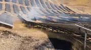 Siirt'te güneş tarlasında korkutan alevler: Ekipler seferber oldu
