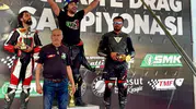 Kepez'de asfalt ağladı: Motor sporlarının kalbi drag pistinde attı