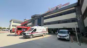 Hassa Devlet Hastanesi'nde nefes kesen anlar: Yangın senaryosu gerçeği aratmadı