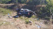 Bilecik'te karayolunda korkutan kaza: Eşlerden birinin durumu kritik