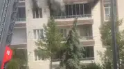 Diyarbakır'da korku dolu anlar: 9 katlı binada mahsur kalanlar merdivenle kurtarıldı