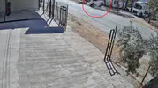 Orhangazi'de korku dolu anlar: Kontrolden çıkan otomobil takla attı
