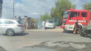 Ayvalık'ta korkutan kaza: Bahçeye uçan araçtan mucizevi kurtuluş