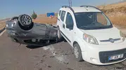 Beypazarı'nda korkutan çarpışma: Üç kişi hastanelik oldu