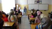 Van'da okul sıralarında ilk gün telaşı: Miniklerin büyük heyecanı