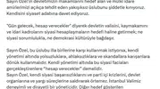 AK Parti'den Özgür Özel'e sert tepki: Devletin mülki idare amirlerini hedef alamazsınız