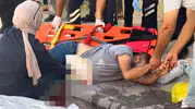 Hırdavatçıdan aldığı bıçakla dehşet saçtı: Çarşı ortasında kanlı eylem