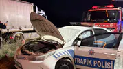 Saniyelerle gelen mucize: Polisler ölümden döndü