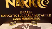 Isparta narkotik ekiplerinden zehir tacirlerine ağır darbe