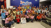 Samsun'da sessizliğin sesi bowling salonunda yankılandı