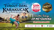 Er meydanında büyük ödül heyecanı: 21. Uluslararası Turgut Özal Karakucak Güreşleri için geri sayım başladı