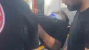 Adıyaman'da şarampole uçan otomobilden sağ çıktılar
