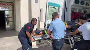 Besni'de korkutan kaza: Hafriyat kamyonu otomobili biçti