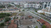 Çorum'un merkezinde dev dönüşüm: Gençlerin yeni buluşma noktası için ilk kazma vuruldu