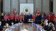 Filenin Sultanları Külliye'de: Avrupa Şampiyonluğu Başarıyı Taçlandırdı