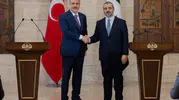 Şam'da kritik diplomasi trafiği: Hakan Fidan ve Esad Hasan Şeybani bir araya geldi